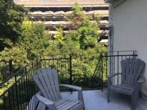 Terrasse chambre à louer