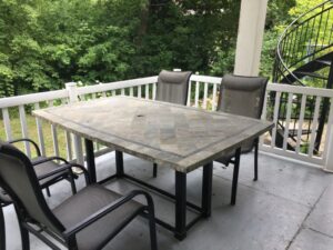 Terrasse chambre à louer